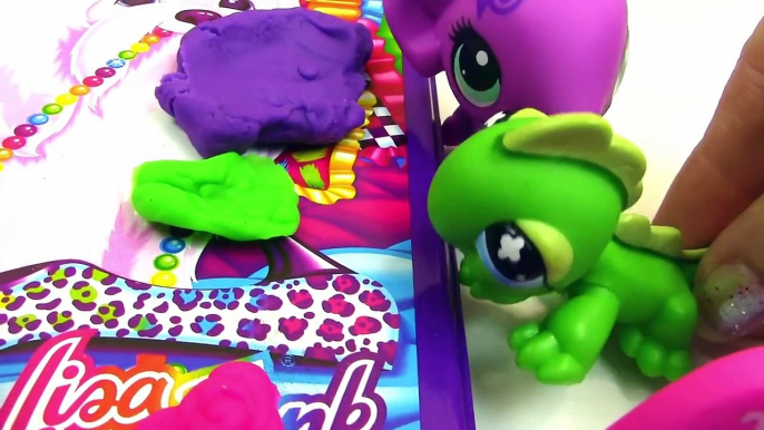 My Little Pony Twilight Sparkles Art Class Littlest Pet Shop Play Doh MLP Video Play