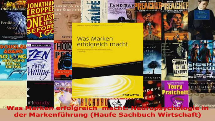 Lesen  Was Marken erfolgreich  macht Neuropsychologie in der Markenführung Haufe Sachbuch PDF Online