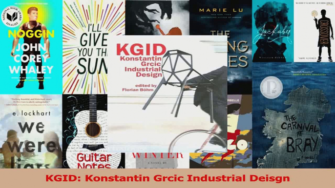 PDF Download  KGID Konstantin Grcic Industrial Deisgn Download Online