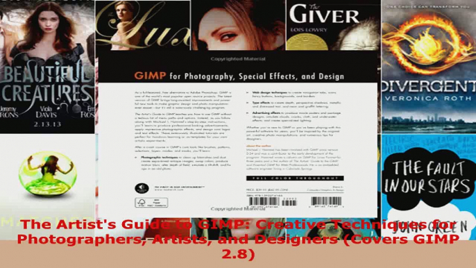 Read  The Artists Guide to GIMP Creative Techniques for Photographers Artists and Designers Ebook Free