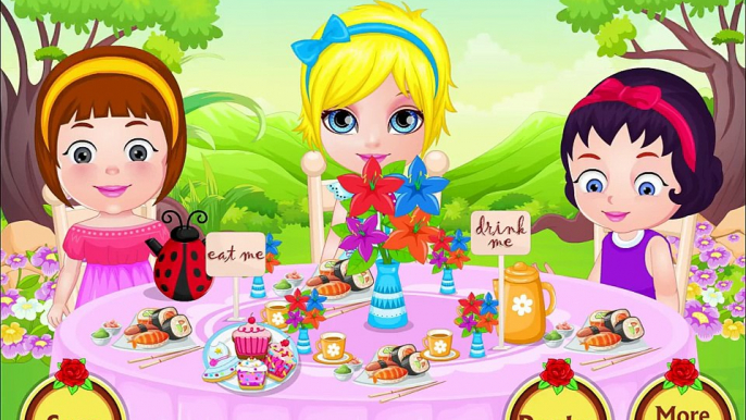 Baby Barbie Game Movie - Baby Barbie Tea Party - Barbie Baby Games - Dora the Explorer