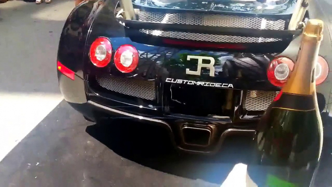 Bugatti Veyron Upclose Deaf Sounding Engine Rev Bugatti Veyron Grand Sport Vitesse Deaf Sounding