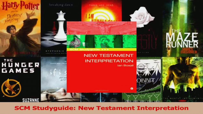 PDF Download  SCM Studyguide New Testament Interpretation Read Online