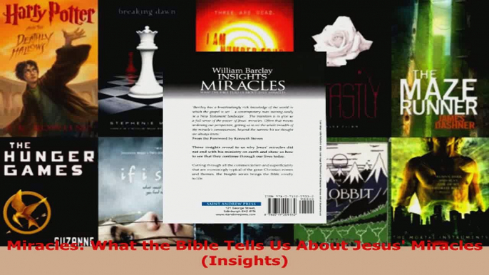 Read  Miracles What the Bible Tells Us About Jesus Miracles Insights Ebook Free