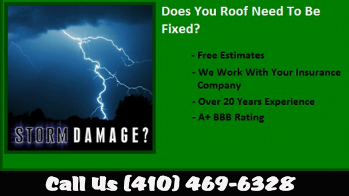 Guilford, MD Leaking Roof Repair Call 410.469.6328