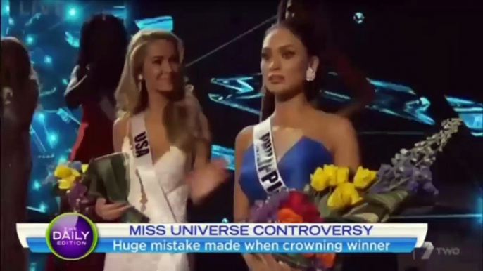 Steve Harvey Announces The WRONG Winner of Miss Universe 2015