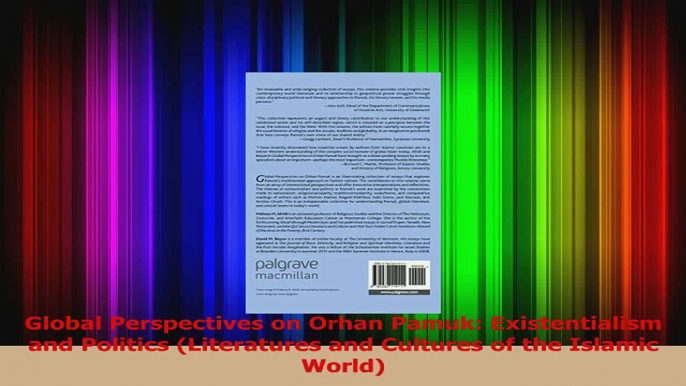 PDF Download  Global Perspectives on Orhan Pamuk Existentialism and Politics Literatures and Cultures Read Full Ebook