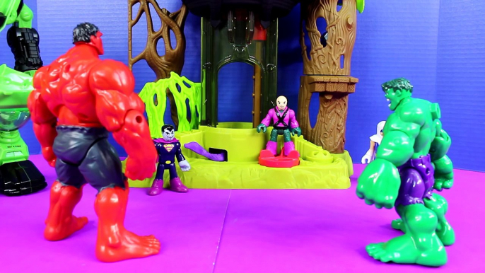 Hulk Smash Brothers Smash Imaginext Sinestro For Taking Green Lantern Robot Riddler Bizarr