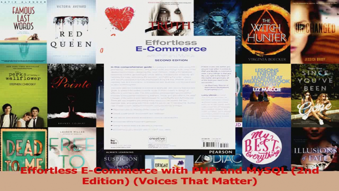 Effortless ECommerce with PHP and MySQL 2nd Edition Voices That Matter PDF