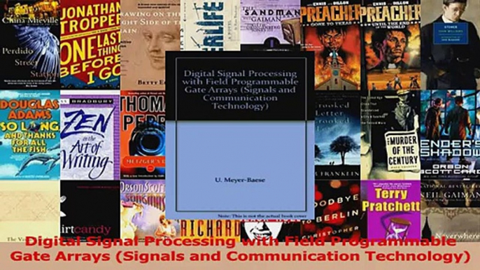 Digital Signal Processing with Field Programmable Gate Arrays Signals and Communication Download