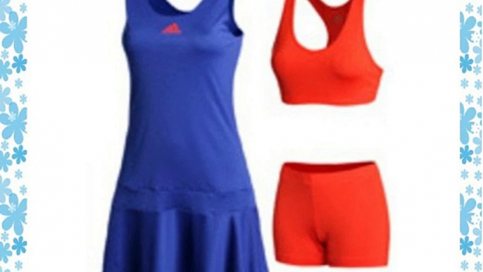 Adidas AdiPure Dress Womens Tennis dresses with bra and pants Clothing Tennis equipment court