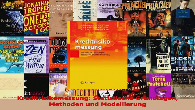 Lesen  Kreditrisikomessung Statistische Grundlagen Methoden und Modellierung Ebook Frei