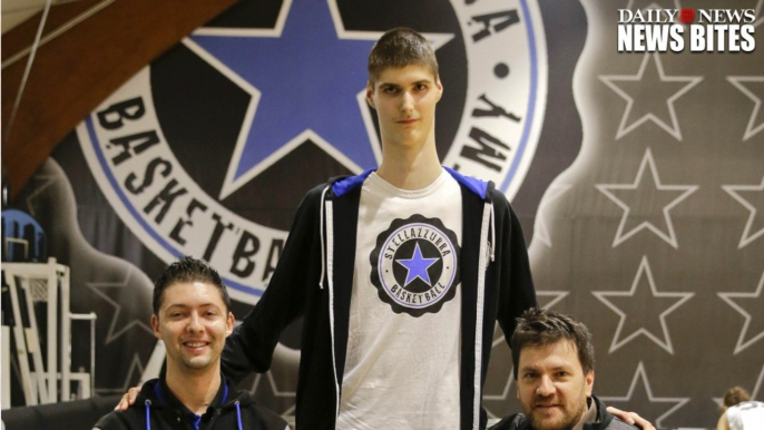 Romanian Teen Basketball Player is 7 Foot-6 Inches Tall and Only 184 Pounds