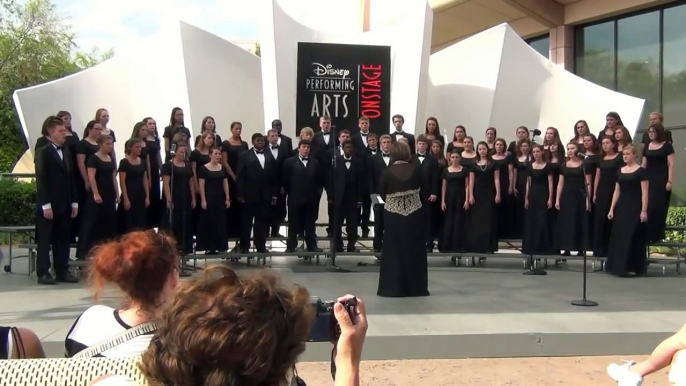 Chorus ACHS ADV CHORUS - CAN YOU FEEL THE LOVE TONIGHT - LION KING; EPCOT DISNEYLAND MARCH 2012