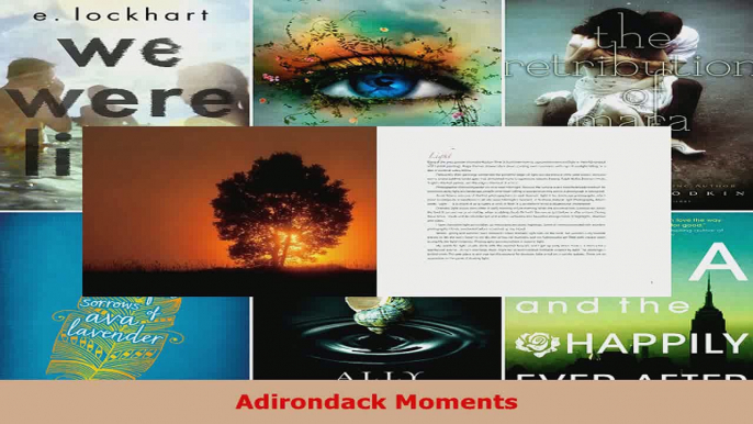 Read  Adirondack Moments Ebook Free