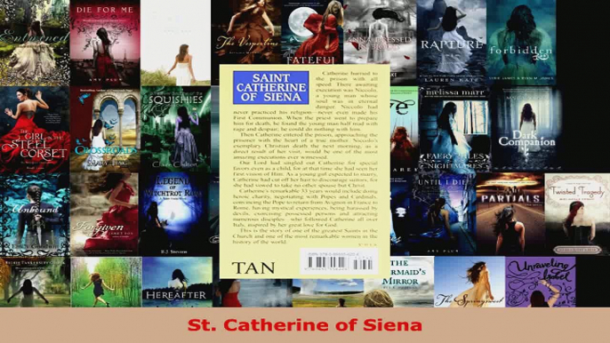 Read  St Catherine of Siena EBooks Online