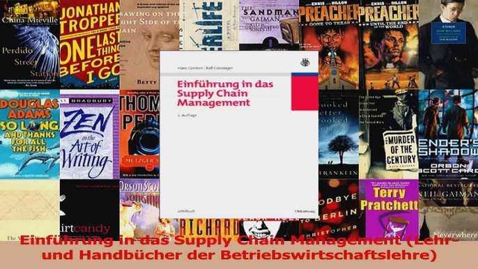 Lesen  Einführung in das Supply Chain Management Lehr und Handbücher der Ebook Frei