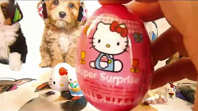 Hello kitty Surprise Eggs Маша и Медведь Kinder Masha i Medved Disney Peppa Pig Masha