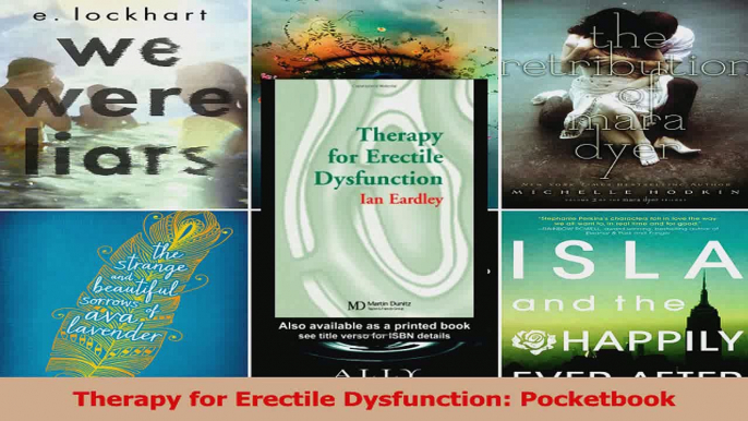 Therapy for Erectile Dysfunction Pocketbook Read Online