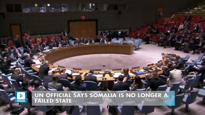 UN official says Somalia is no longer a failed state