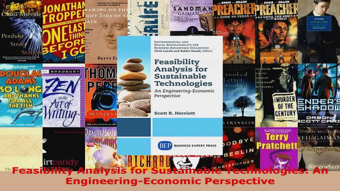 Read  Feasibility Analysis for Sustainable Technologies An EngineeringEconomic Perspective Ebook Free