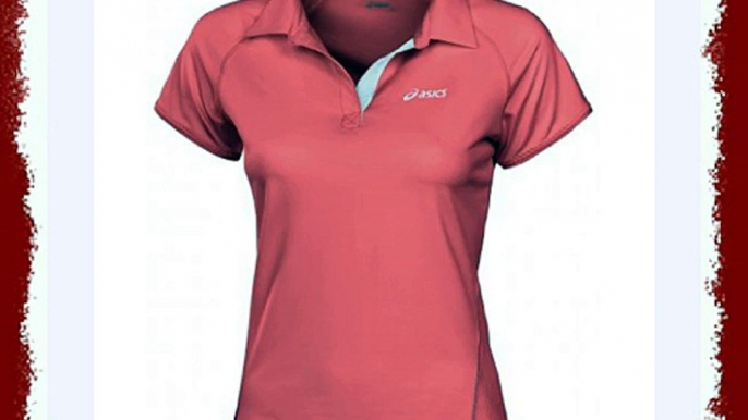 ASICS Women's Women's Break Polo - Coral Small