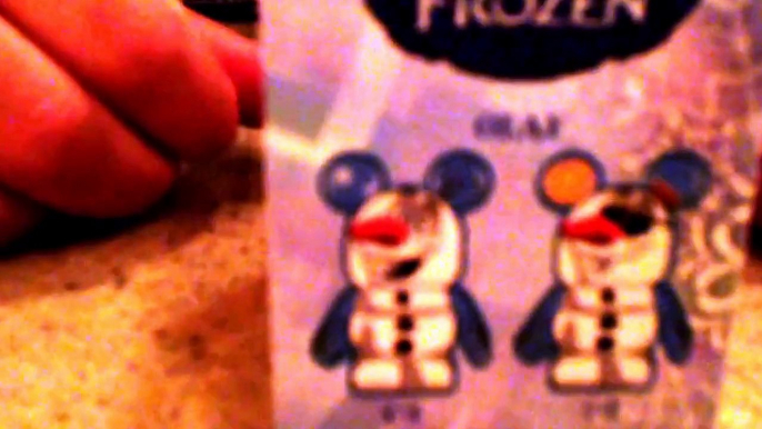 YouTube Capture Playing with Toys, Toy Review: Frozen Olaf Vinylmation Blind Box Opening