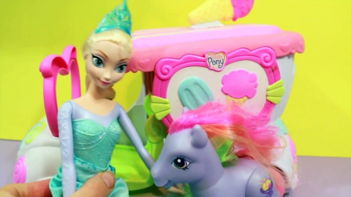 Frozen Elsa FREEZES Kristoff Dream My Little Pony Disney Princess Anna Play-Doh AllToyCollector