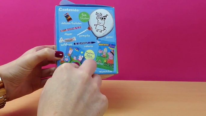 juguetes Caja sorpresa Peppa Pig en español | juguetes de Peppa Pig | toys Peppa Pig in spanish