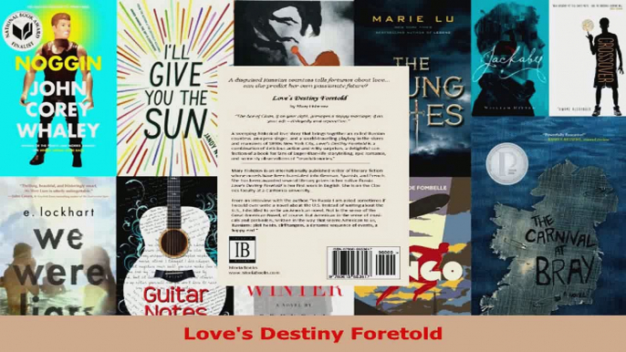 Read  Loves Destiny Foretold PDF Online