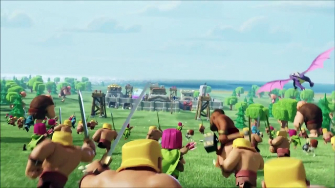 Clash of Clans Revenge Official Super Bowl TV Commercial