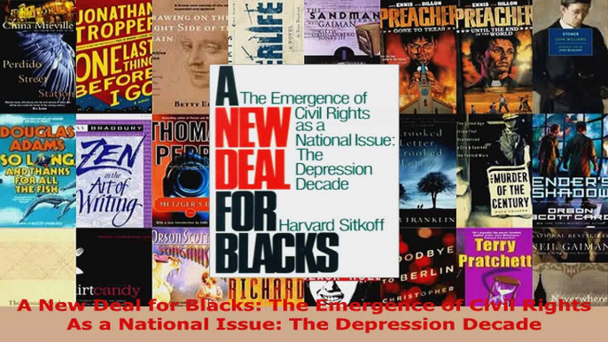 Read  A New Deal for Blacks The Emergence of Civil Rights As a National Issue The Depression EBooks Online