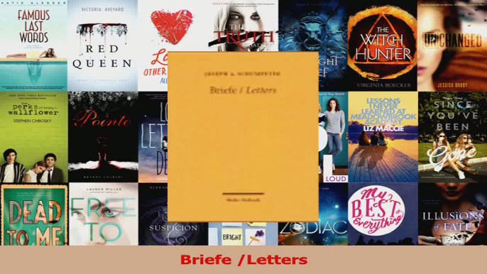 Lesen  Briefe Letters Ebook Frei