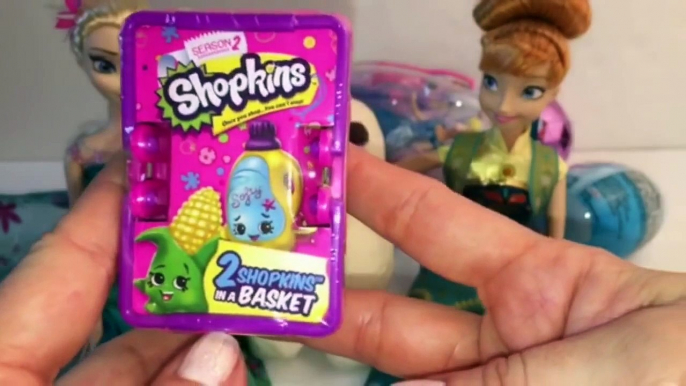 Frozen Fever Snowgies Play Doh Surprise Egg Barbie Bag Shopkins Palace Pets Mahsems