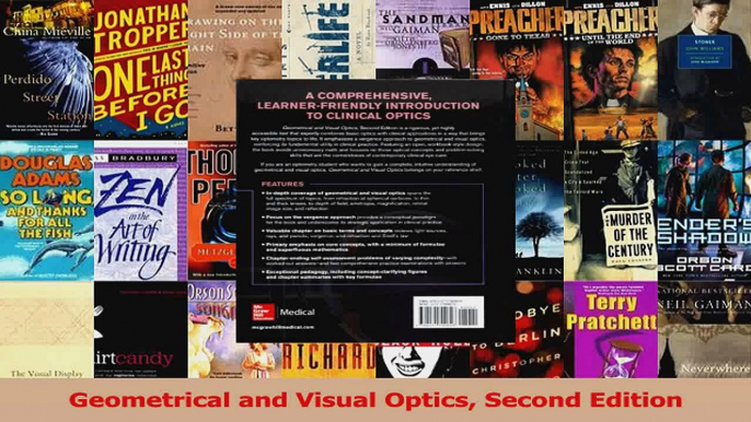 PDF Download  Geometrical and Visual Optics Second Edition Read Online