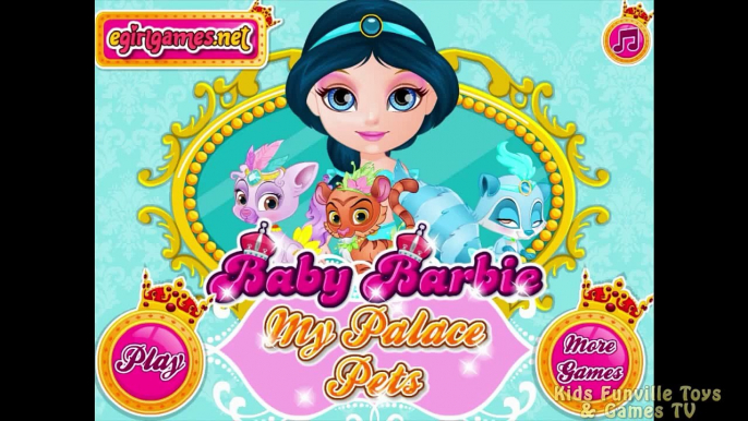 Baby Barbie Palace Pets Dora - Baby Barbie Video Games - Dora the Explorer