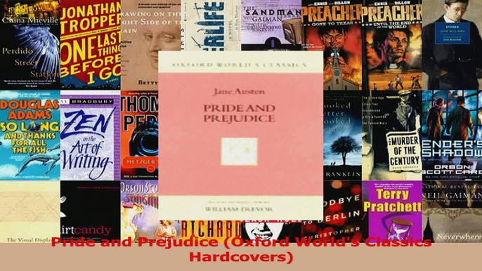 PDF Download  Pride and Prejudice Oxford Worlds Classics Hardcovers PDF Online