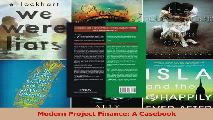 PDF Download  Modern Project Finance A Casebook PDF Online