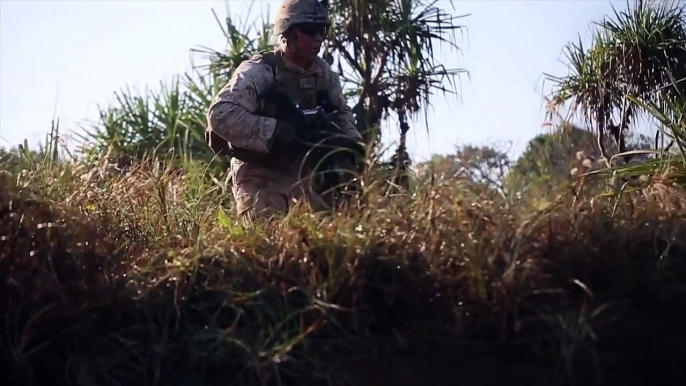 US Marines and Australian Army in a Giant Amphibious Landing