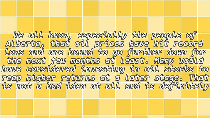 Oil Prices - Should I Invest in Oil Stocks in Canada