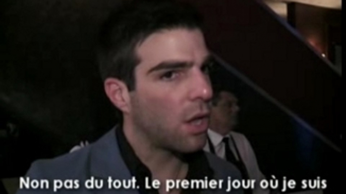 Interview Zachary Quinto (Sylar) Festival Jules Verne 2007