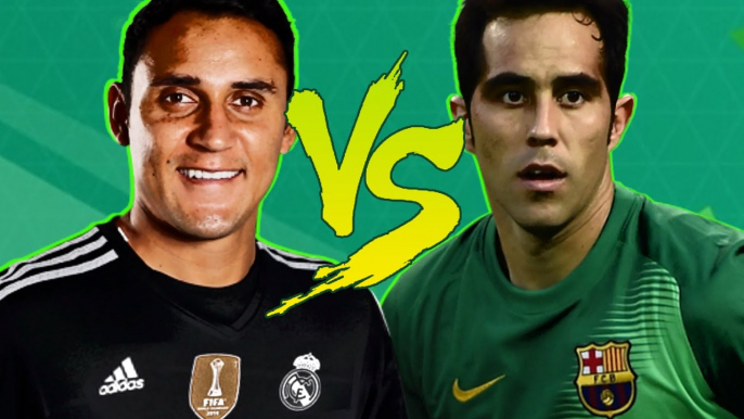 Keylor Navas vs Claudio Bravo | Best Saves 2015/2016