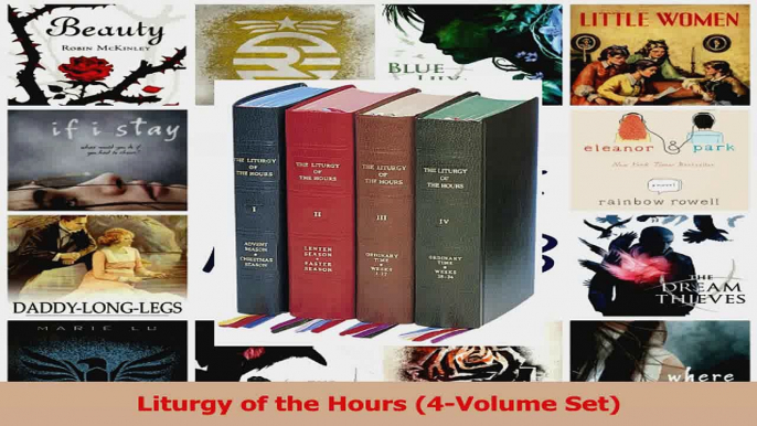 PDF Download  Liturgy of the Hours 4Volume Set Download Full Ebook