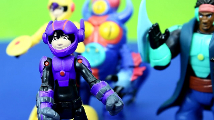 Disney Big Hero 6 Character Unboxing Hiro, Baymax, Go Go Tomago, Wasabi No Ginger, Yokai