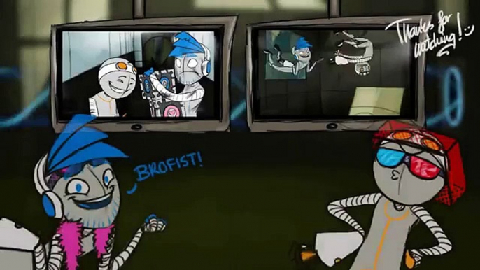 [PewDiePie на русском]YOU SHOOT! - Portal 2 (Pewds Animated) #3