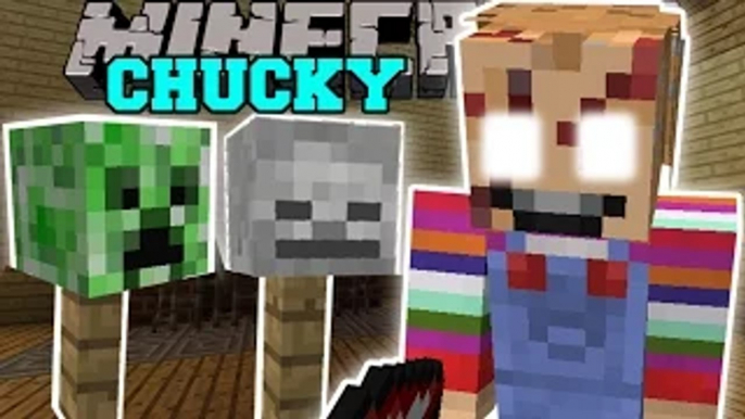 PopularMMOs Minecraft: EVIL CHUCKY! Pat and Jen Mod Showcase GamingWithJen