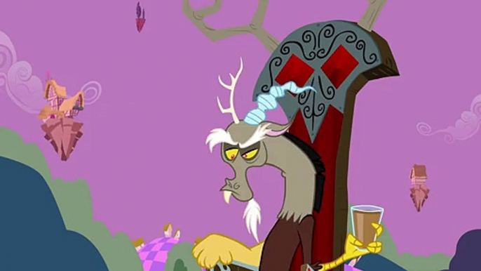 Discord Drinks A Chocolate Milk of Glass - My Little Pony: Friendship Is Magic - Season 2