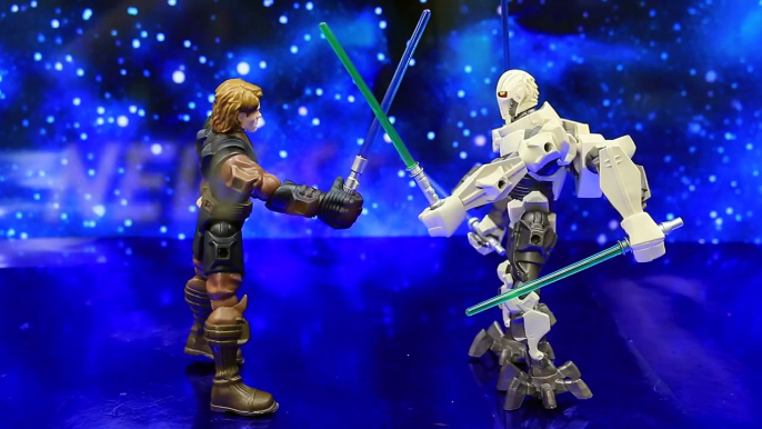 Star Wars NEW Hero Mashers Anakin Skywalker Fights General Grievous Becomes Darth Vader