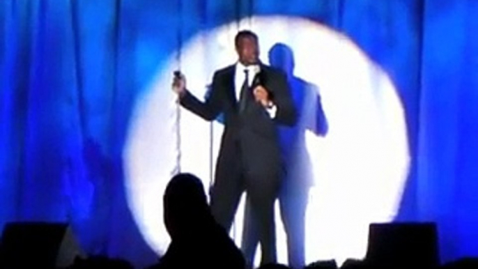 Chris Tucker performing at Michael Jordan Celebrity Gala 2009 - Stand Up Comedy