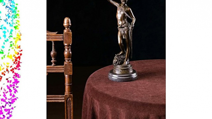 Bronze David vs Goliath bronze sculpture bronze figure sculpture figure antique style